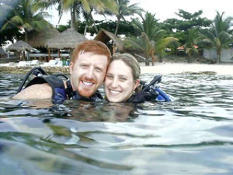 SCUBA Divers Photo at Cozumel