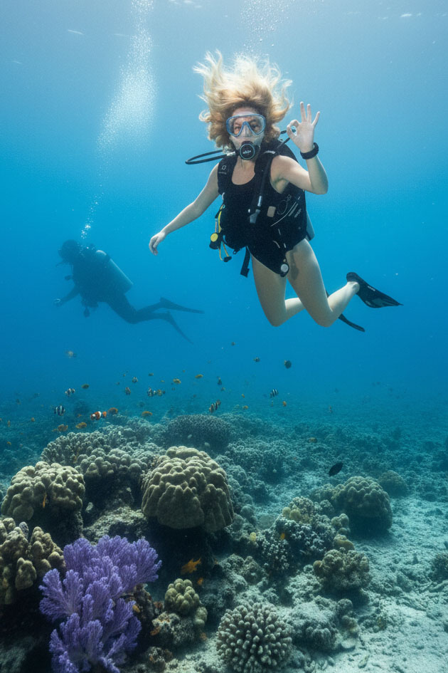 Open Water Diver in Cozumel